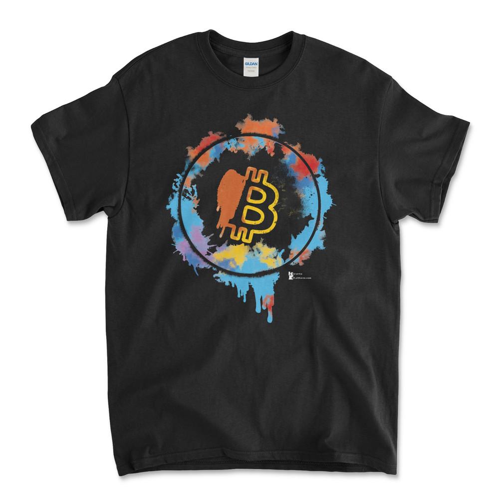 Bitcoin BTC Crypto Cryptocurrency Altcoin HODL Black T-Shirt UPC159 Unisex T-Shirt S