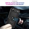 For iPhone 17 Air Case PC+TPU Phone Cover with Kickstand