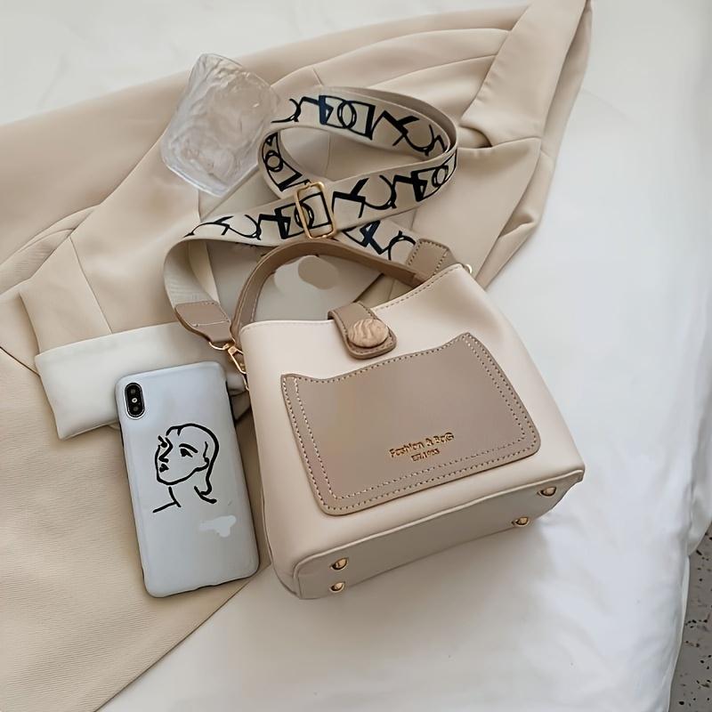 Mini Fashion Umhängetasche, Trendige Schulter-Bucket-Bag, Damen Freizeit Handtasche & Geldbörse