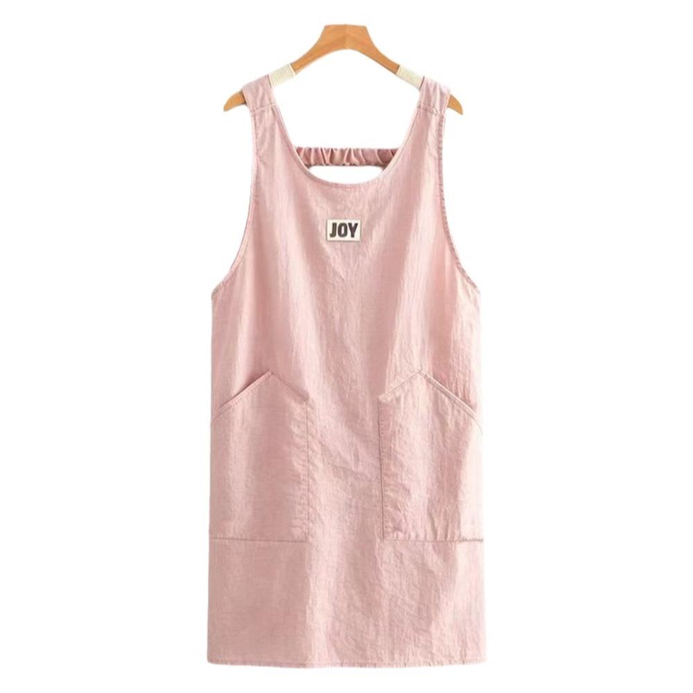 Wear Resistant Waistcoat Style Apron Breathable Coffee House Aprons Durable Kitchen Apron Baking