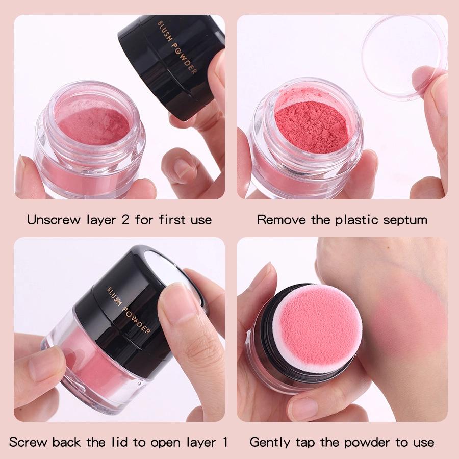 Blush Powder Multi-color Waterproof Matte Brightening Easy To Color Without Blooming