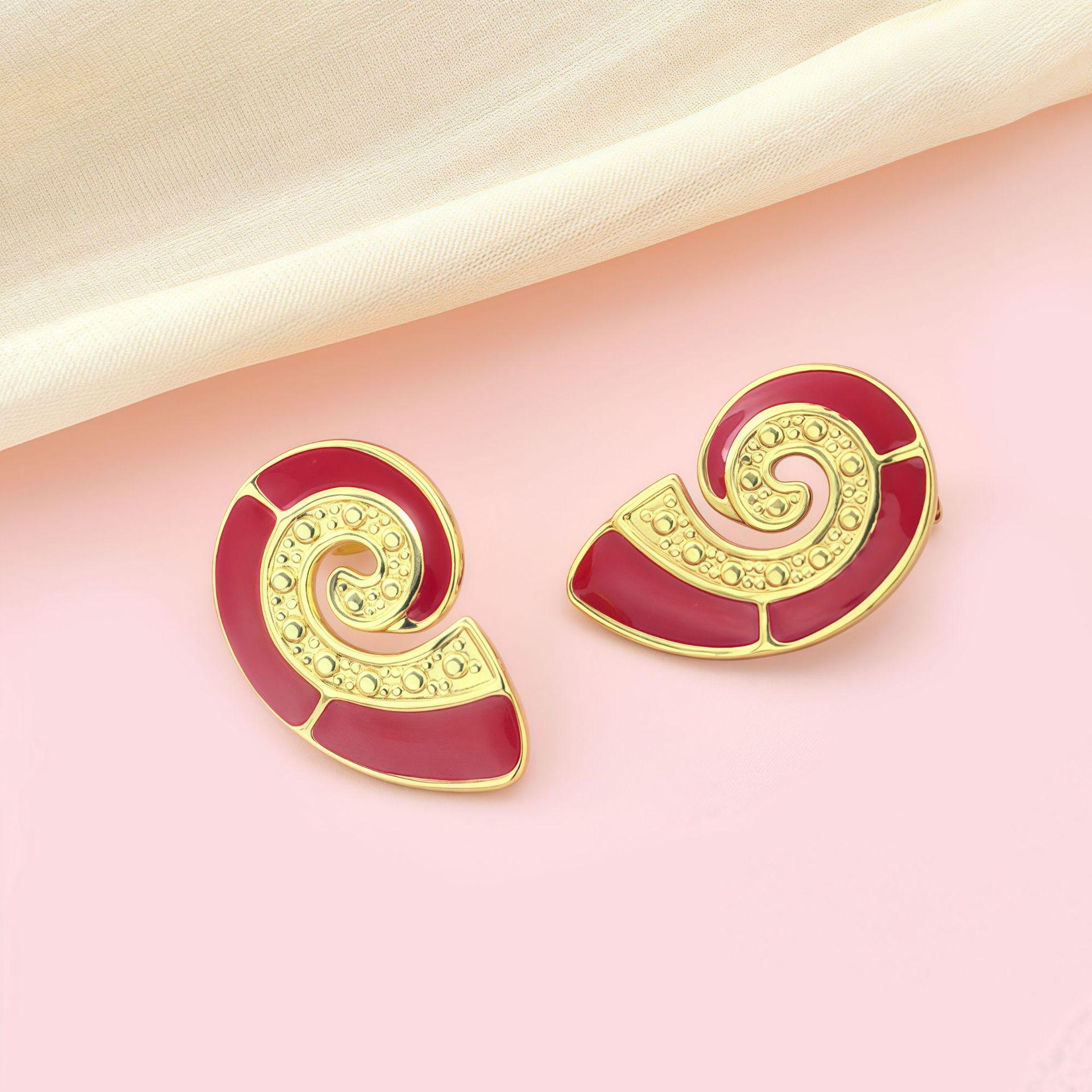 European and American Style Titanium Steel Seashell Earrings for Women - Cute  Playful Stainless Steel Jewelry.