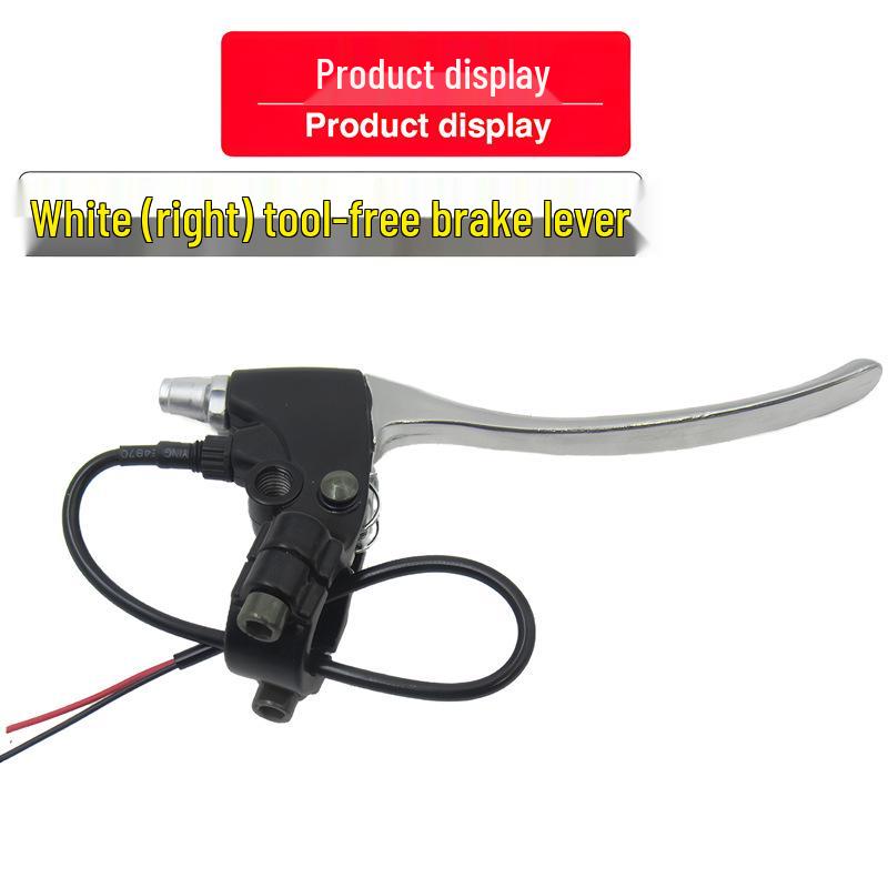Black Aluminum Electric Bicycle Brake Handle
