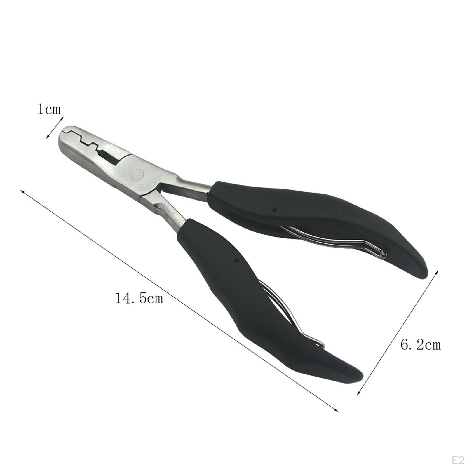 Щипцы для наращивания волос с двумя слотами — фото 3