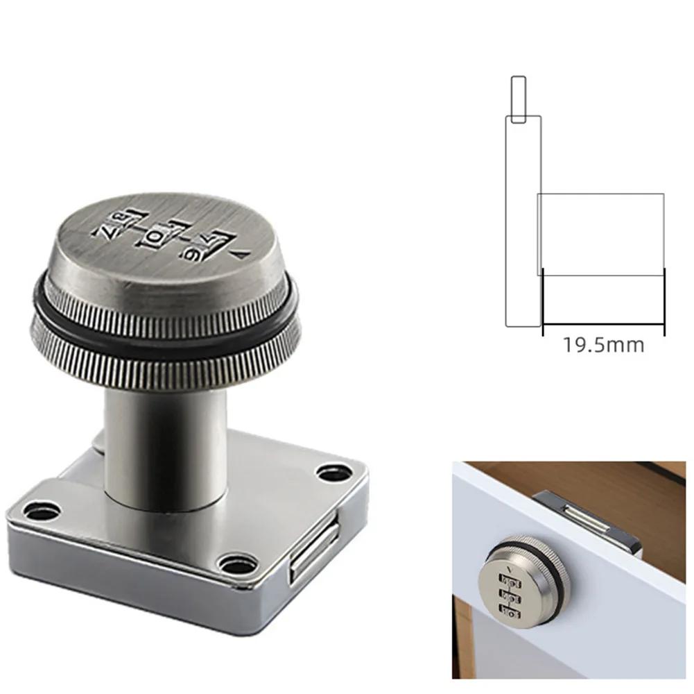 Cabinet Drawer Password Lock Digital Code Lock Office File Drawer Combination Password Code Anti-theft Furniture Hardware