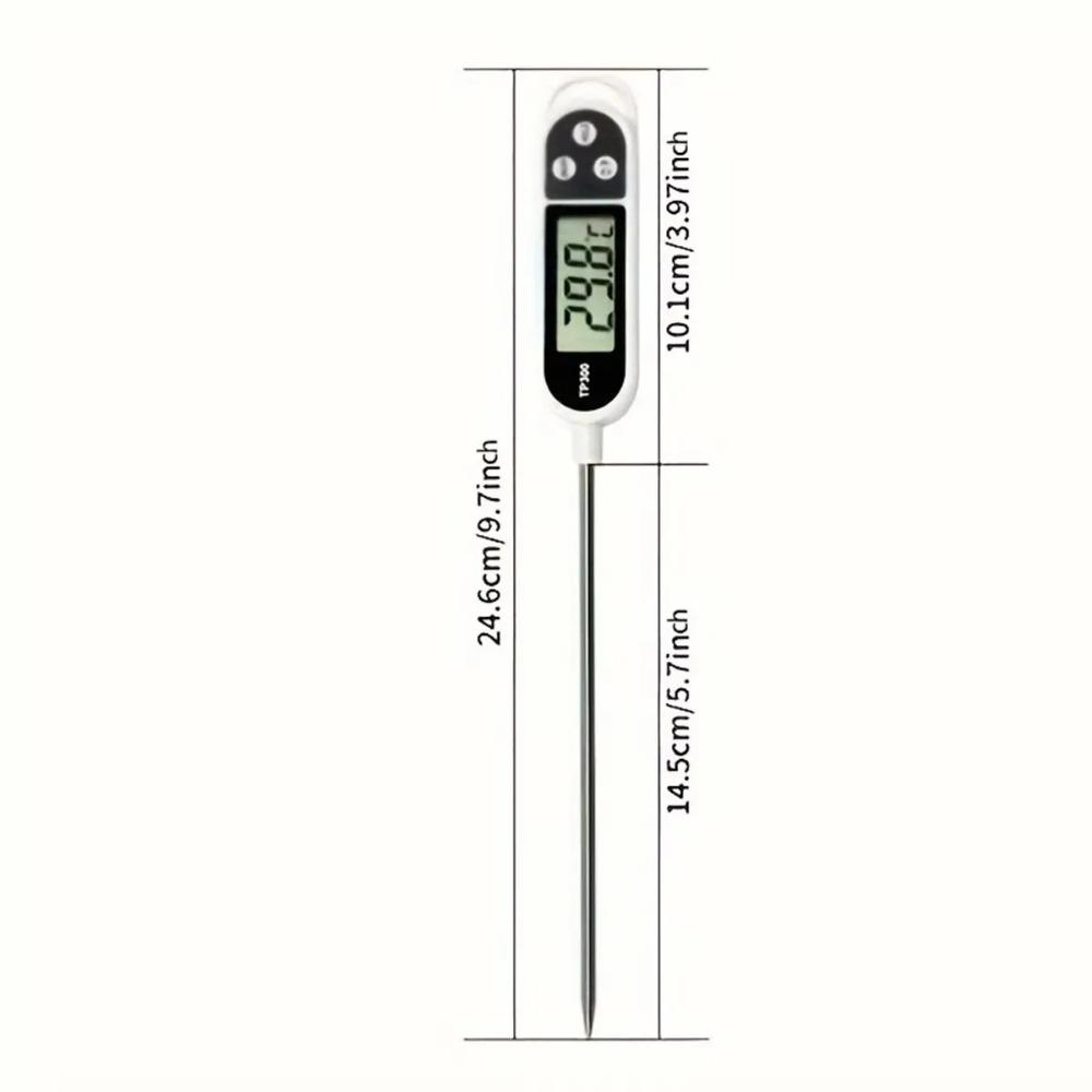 Food Thermometer Cooked Foods Monitor Portable Digital Kitchen Thermometers Cooking Meat Probe Tools Household Oven Measure Tool