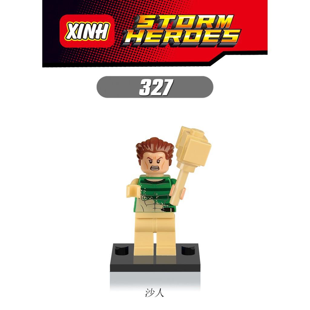 X0123 XH325 Doctor Octopus Compatible with LE-GOing Minifigures Punisher Vulture Sandman Building Blocks Kids Toys
