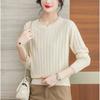 Fall Winter Women's Plus Size Sweater Short Crew Neck Knitwear Sweater Loose Pullover Knit Top Stretch Jumper
