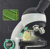 1200X LED Microscope for Kids Educational Science Kit for Examining Samples