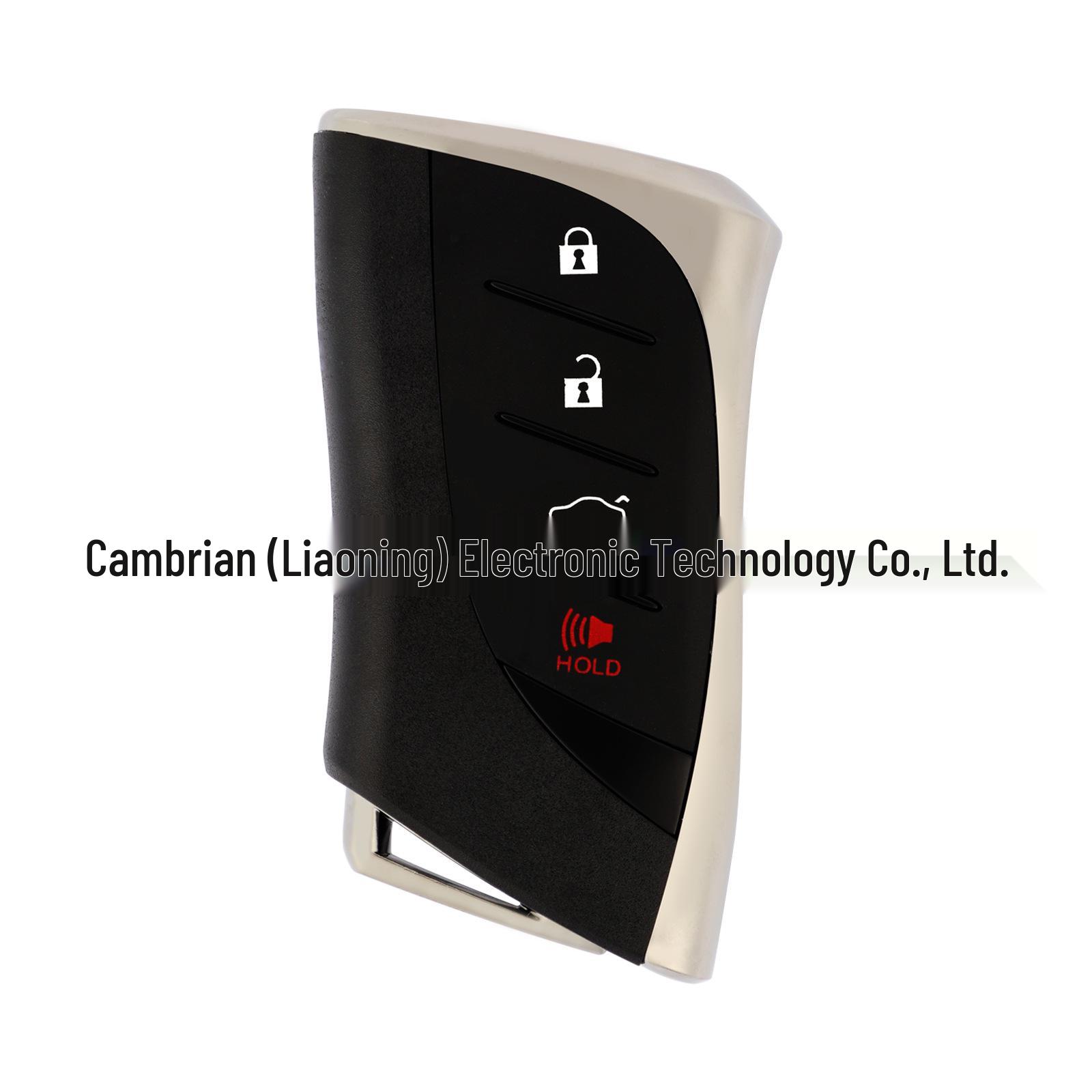 

Совместим с 4-кнопочным смарт-ключом Toyota Lexus ES300h/ES350 HYQ14FBF 5.4 x 4.2 x 1.4 cm чёрный