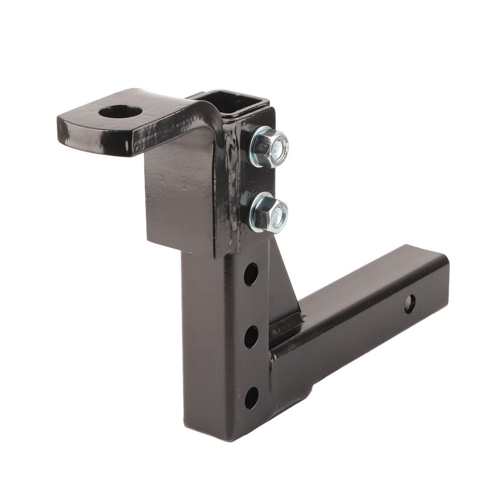 10in Drop Hitch Ball Mount 5000lbs Capacity Heavy Duty Adjustable for 2in Receiver RV Trailer