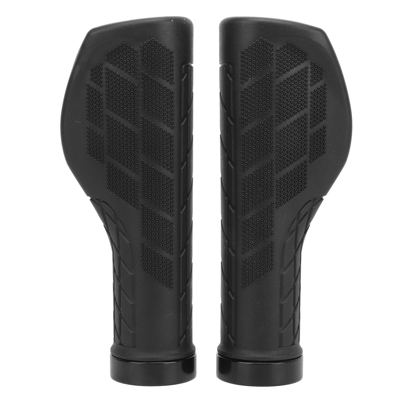 

1 Pair Handlebar Grips Anti Slip Handle Grips Rubber Handle Cover for Replacement