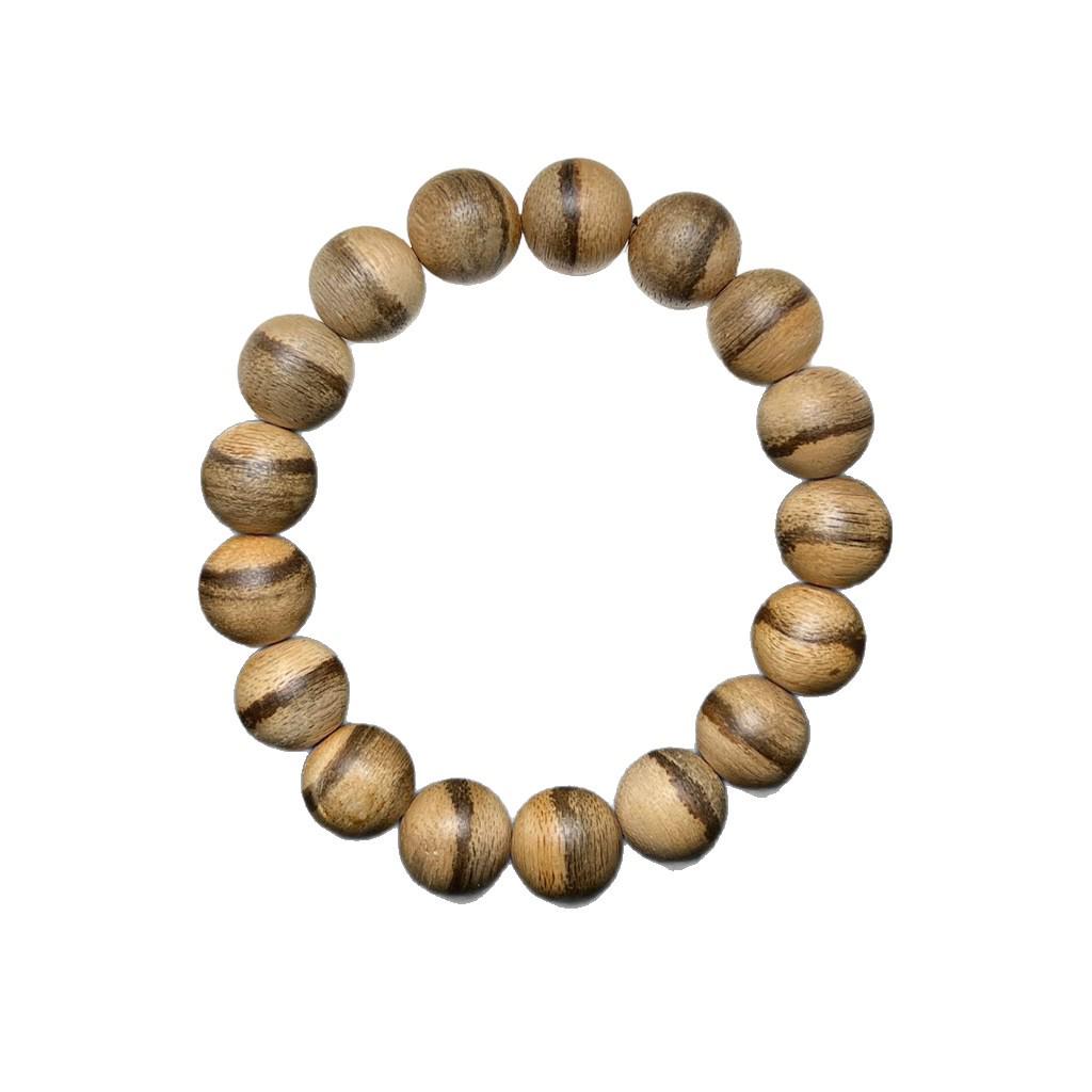 Authentic Kalimantan Agarwood Bracelet: Natural, Rich, Lingering Floral & Honey Fragrance for Men and Women