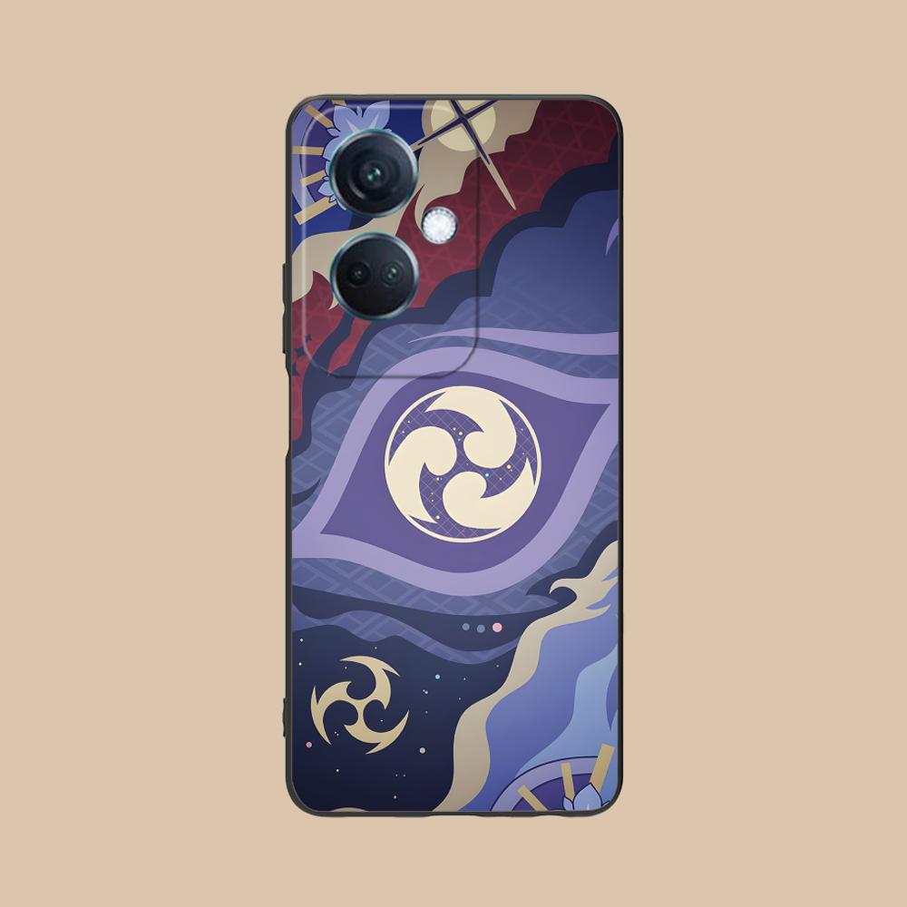 

Game GI Raiden Shogun Matte TPU Mobile Phone Case for OPPO Find X9 X8 X7 X6 X5 X3 X2 Plus s Pro Ultra Lite Printing Cover OPPO Find X2 Pro