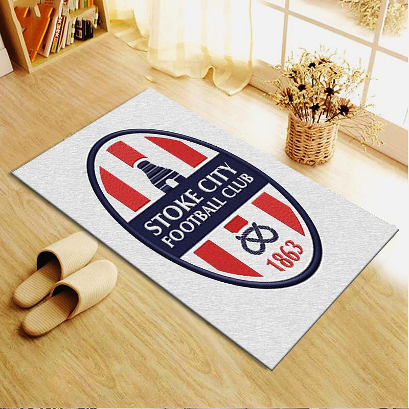 2025 New Stoke City FC Carpet Rug for Living Room Bedroom Home Sofa Decoration,Kids play Non-slip Floor Mat182