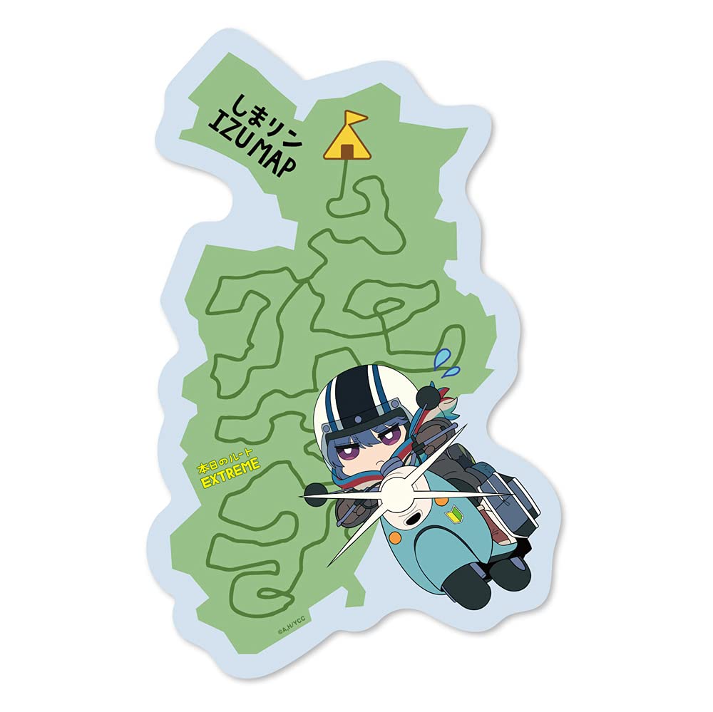

SEASON2 Коврик для мыши Shimarin IZU MAP Yurucamp