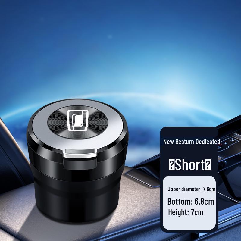 Premium Car Ashtray with Ceramic Liner for Besturn Models