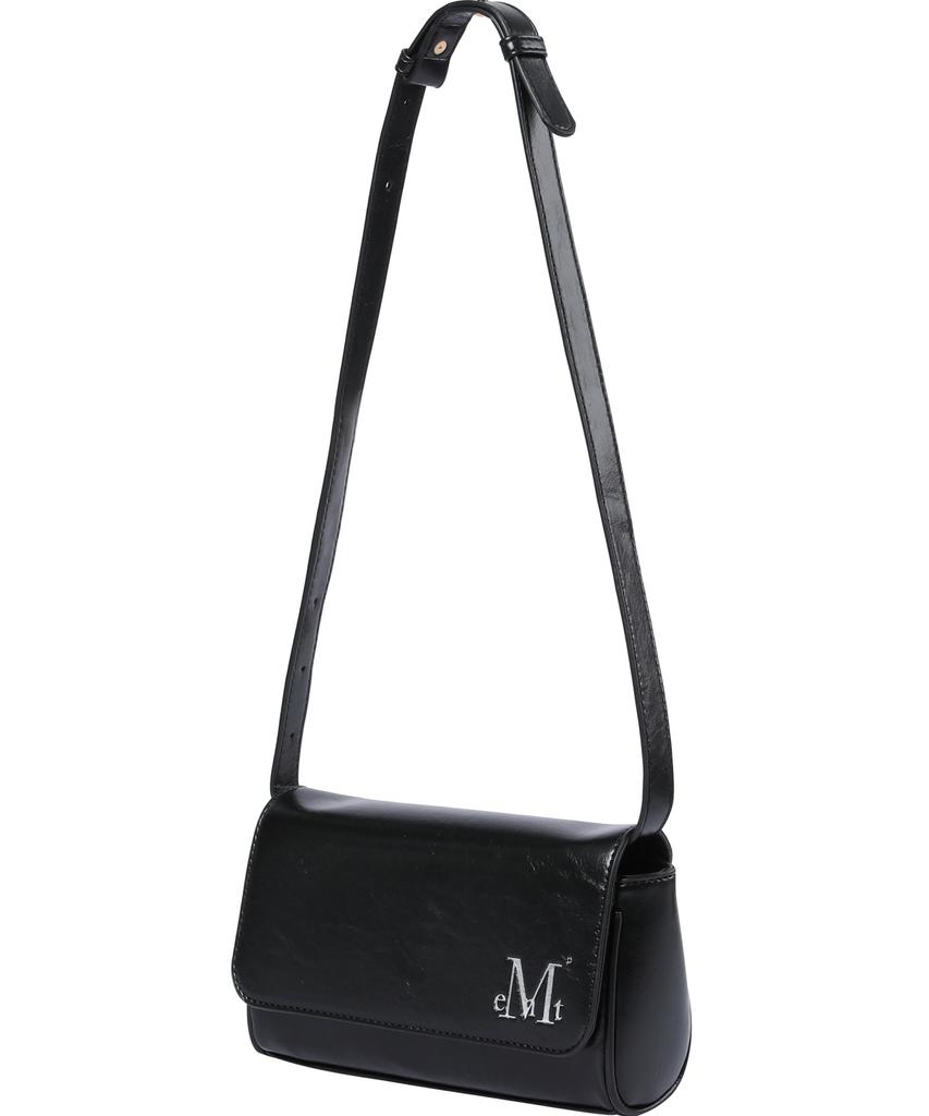 Mucent Banon Silver Hardware Square Shoulder Bag Unisex
