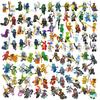 104 ks Ninja Skeletons Anaconda Kmen MiniFigurky Hračky Pasuje na Lego Děti Dárek
