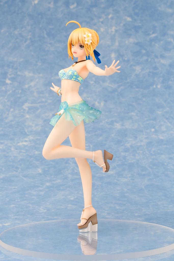 Funny Knights Artoria Pendragon Resort Vacation Scale Painted Finished Figure Fate/EXTELLA Ver. 1/8 ATBC-PVC