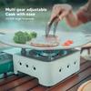 Portable Gas Stove 2.1KW Butane Gas Stove with Carrying Case Hiking BBQ Picnic Quipment