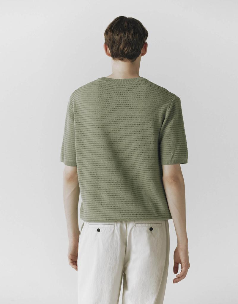 CONCEPTS1ONE Stitch Crew Neck Short Sleeve Knit Sweater 10054529/054529