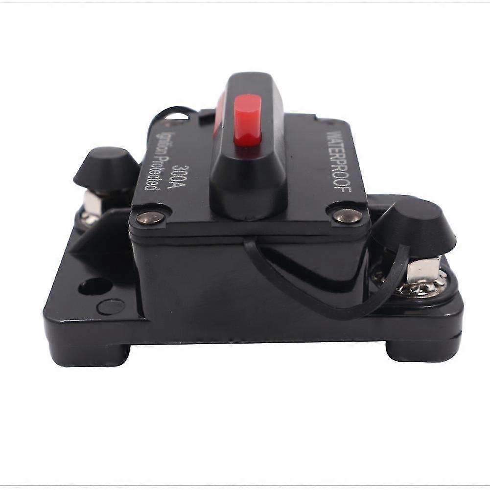 Waterproof Auto Reset Fuse 30A 300A DC Circuit Breaker Car Boat