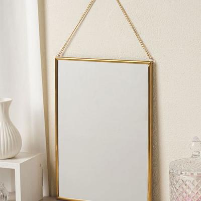 Framed Frame Chain Mirror Large