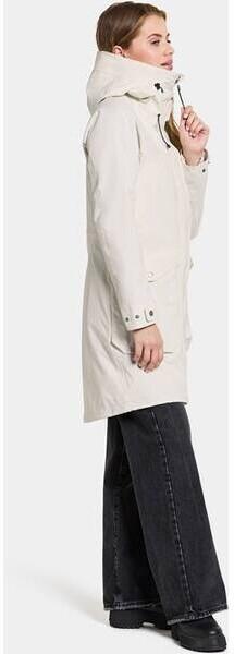 Jacket Didriksons Thelma Parka 10 (504812) White Foam
