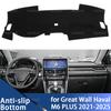 For Great Wall Haval M6plus M6 PLUS Gen2 -2025 Car Dashboard Cover Avoid Light Pad Trument Platform Cover Mat Carpet