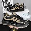 Spring Trendy Brand Designer High-end Mesh Casual Sports Shoes Men's Versatile Thick-soled Heightening Dad Shoes