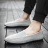 Fashion Man Shoe Ethnic Style Black Flat Breathable Slip-on Sneakers Designer Luxury Retro Hiking Classic Original Casual Shoes for Men