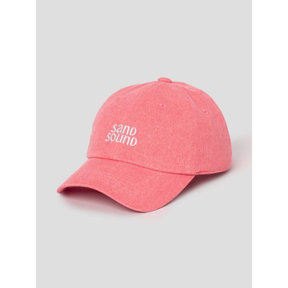 Saendeusaundeu (Unisex) Small Logo Cap Orange