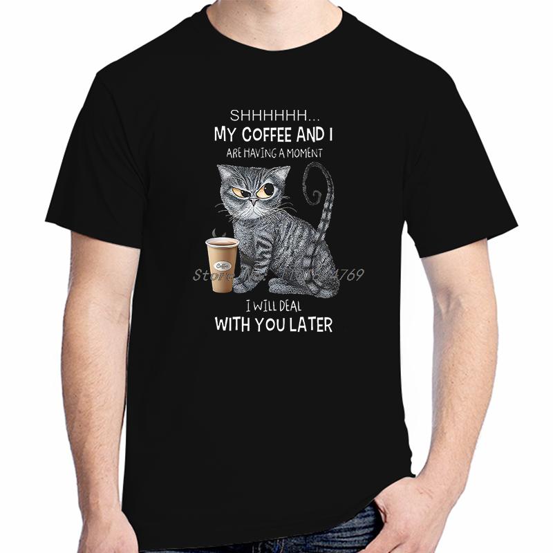 Fashion Printed Tshirt Cat Funny T Shirts Shirts Graphic Tee Tops Tshirt New Arrival Goods Cotton New Shirts And Tshirts