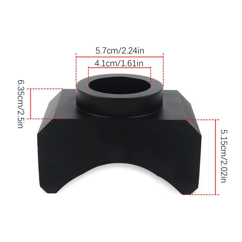 Bottle Jack Axle Floor Extension Adapter Jack Axle Saddle Bottle Jack Adapter Lifting Saddle Floor Jack Axle Adapter Aluminum