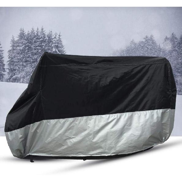 Motorcycle Cover for Scooters and Mopeds Universal Fit Outdoor Lightweight Storage Bag Included XXL Size