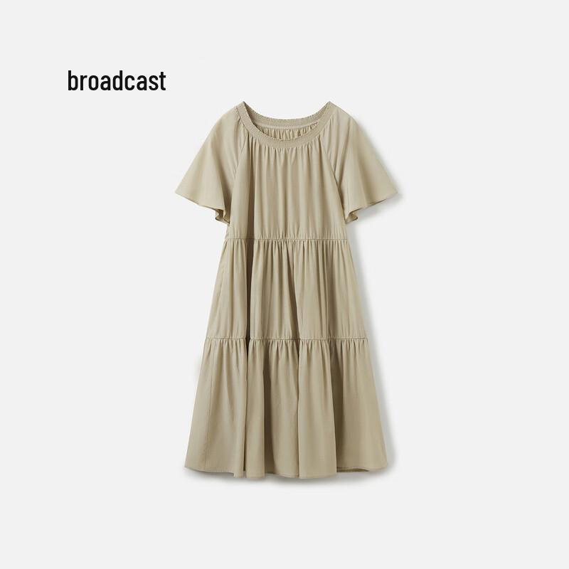 

Broadcast Elegant Tiered Midi Dress L