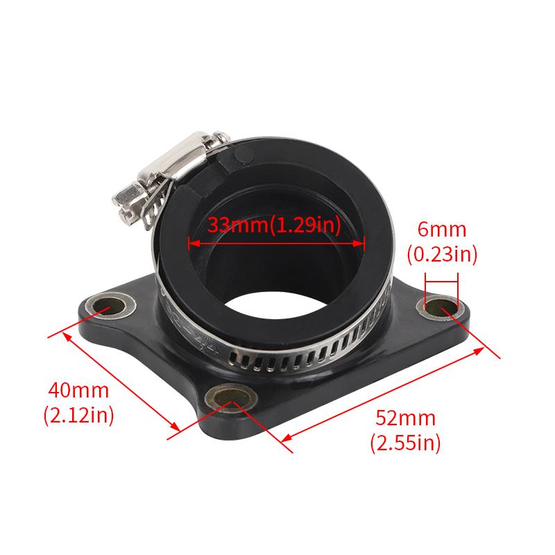 16065-1366 Moto Carburetor Intake Manifold Boot Pipe for Kasakawi KX65 2000 2001 2002 2003 -2022 KX 65 Motorcycle Accessories