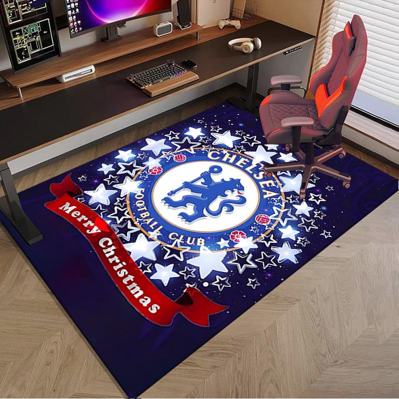 Football Club Emblem lion Carpet, Chair Rug,Rug for Office Bedroom living rooms, Doormat decor Fan Gift Christmas Gift