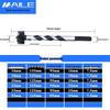 Extra Long Wood Hole Saw & Drill Set for Woodworking, Hinge, Plastic, and Door Panels