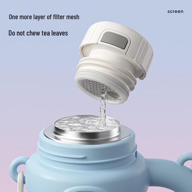 COOKER KING 650ml Children's 316SS Insulated Straw Cup