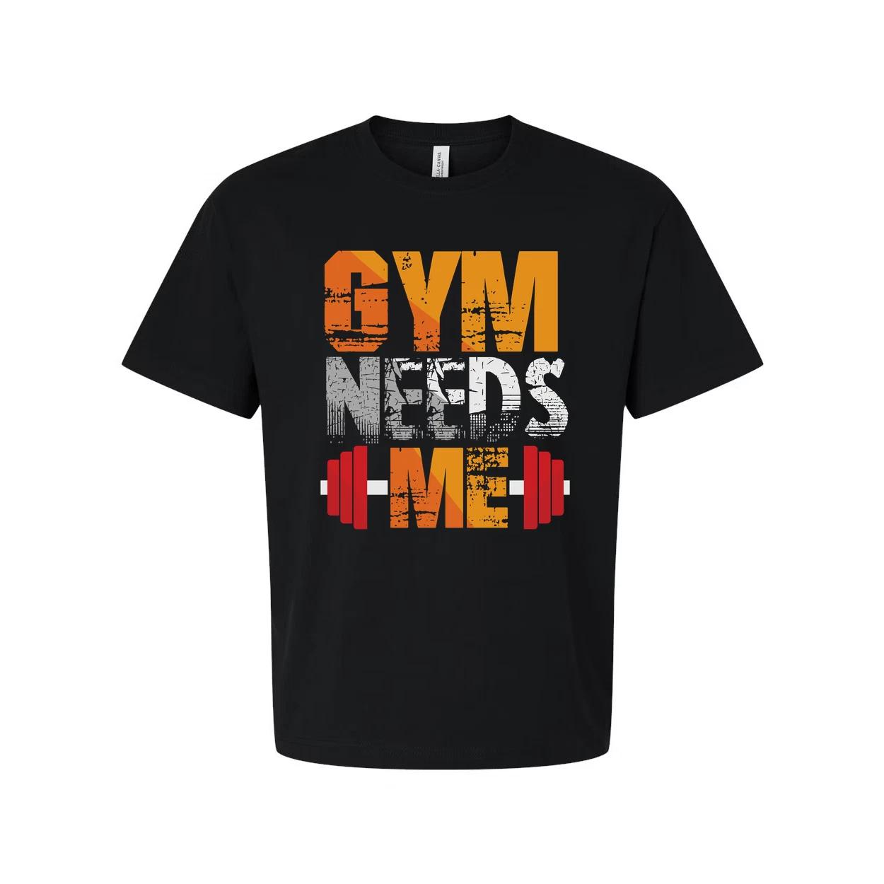 

Gym Needs Me Unisex Graphic Tee For Workout And Fitness Enthusiasts Soft Cotton S