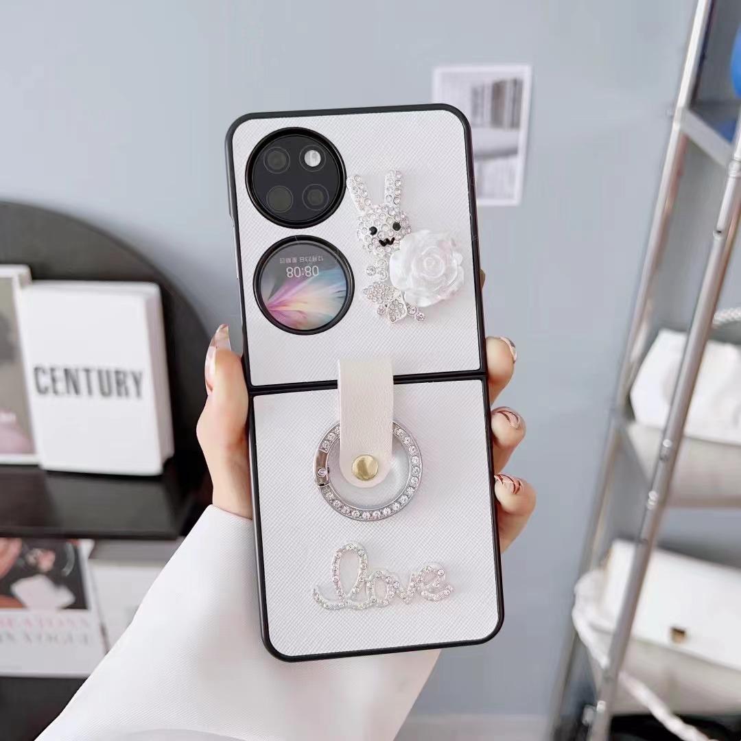 

Чехол-кольцо с пряжкой в виде кролика и медведя для телефона Samsung/Huawei/Xiaomi/OPPO Xiaomi mix flip