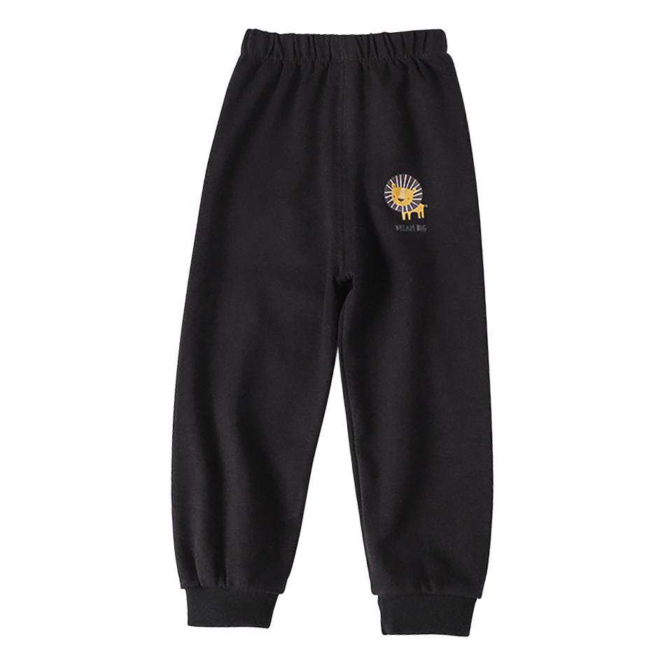 Dětské spodky Unisex ležérní dlouhé kalhoty pro chlapce a dívky Jaro Podzim Elastický pas Kreslená zvířátka Capri Dětské oblečení