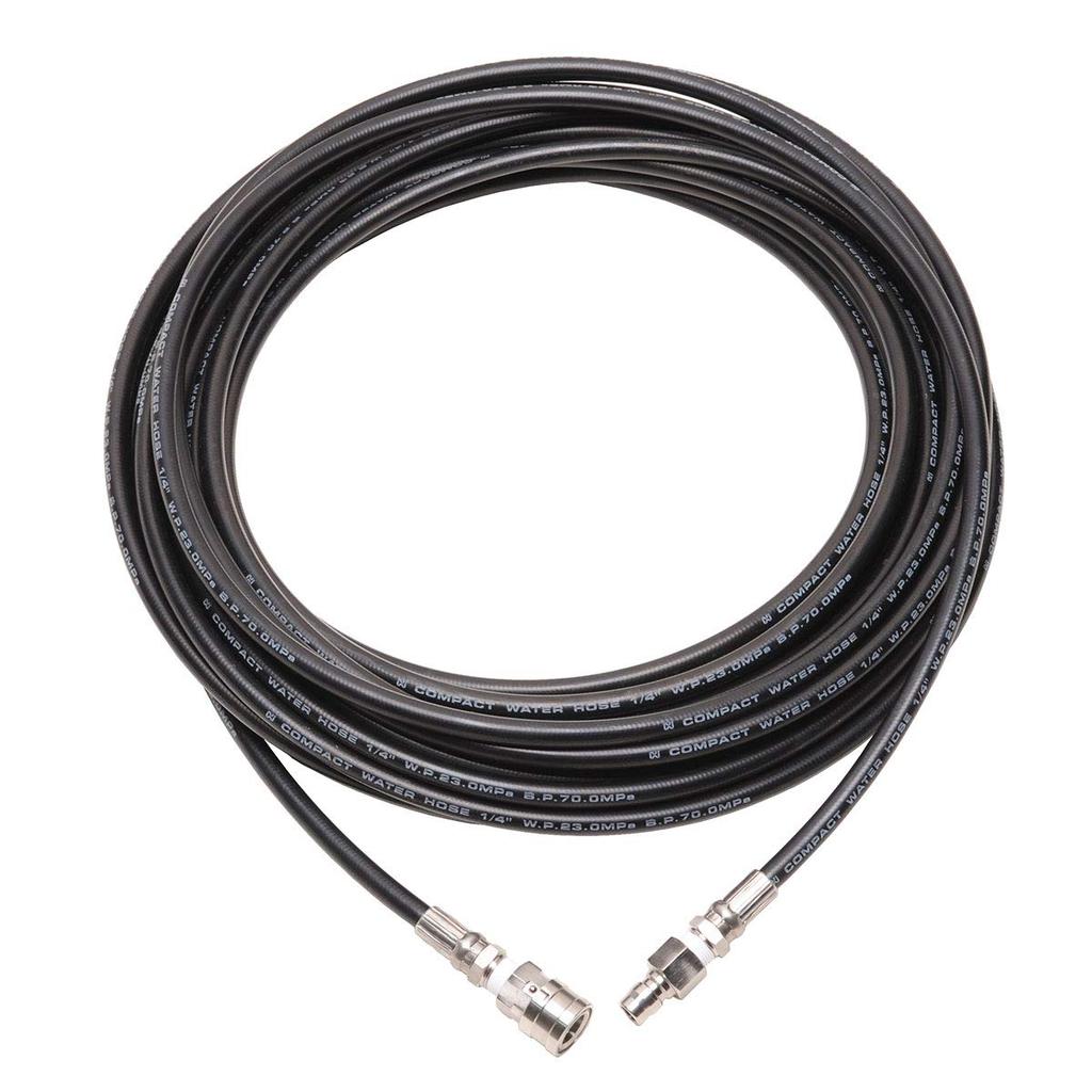 Compact hose minute 235k with coupler minute High pressure cleaning hose (2 (1/4) size) one-touch (3 (3/8) size) (20M)