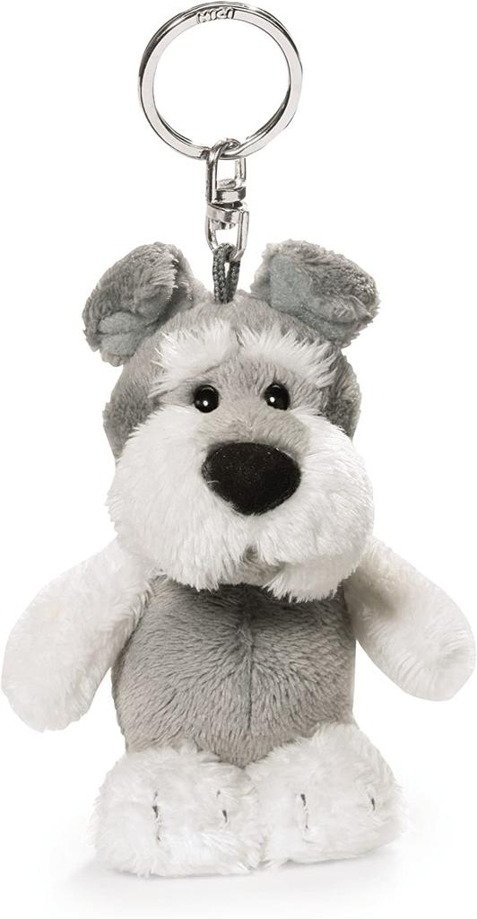 NICI BB Schnauzer 10cm Bean Bag Plush Mini Size Keychain Keyring, Toy,