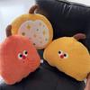 Soft Pumpkin Cartoon Plush For Sofa Bed Office Car Lumbar Cushion And Rest