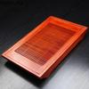 Chinese Traditional Drawer type Solid Wooden tea tray Household Tea table Teaware Organizer High Quality Double-use serving tray