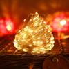 LED Solar Copper Wire String Lights for Indoor/Outdoor Holiday Decoration