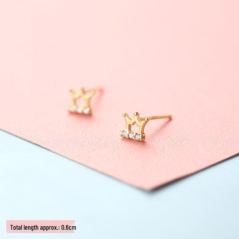 Women's Gold & Silver Earrings: Simple Ear Studs & Celeb-Inspired Dongdaemun Style